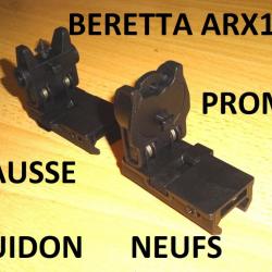 hausse + guidon rabattables NEUFS de BERETTA ARX 100 BERETTA ARX100 - VENDU PAR JEPERCUTE (b14771)