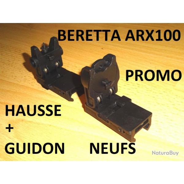 hausse + guidon rabattables NEUFS de BERETTA ARX 100 BERETTA ARX100 - VENDU PAR JEPERCUTE (b14771)