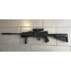 Crosse tactique picatinny  hk g36 carabine erma em1 22lr poignée tactique