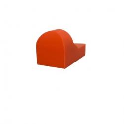 Capot point rouge Diamond Pro T4 orange