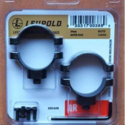 Colliers LEUPOLD QR amovibles super high diamètre 34