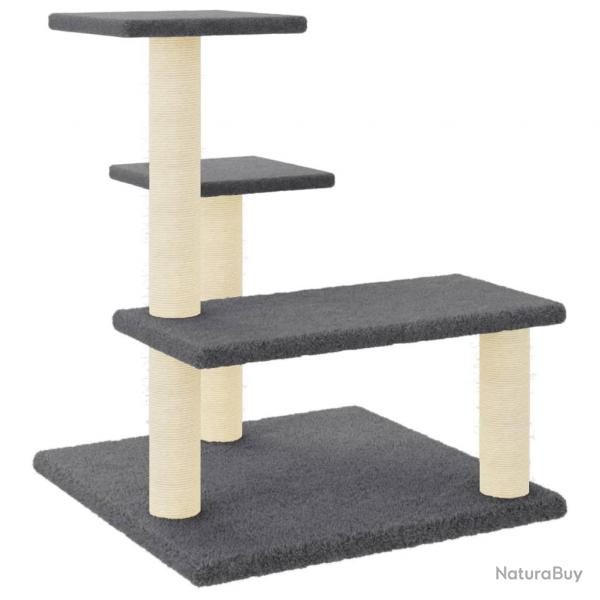 Arbre  chat meuble tour grimper jouet grattage grattoir escalade plateforme avec griffoirs en sisa