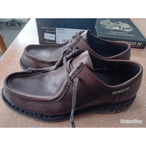 Mephisto Peppo marron taille 44. Aprs-chasse.