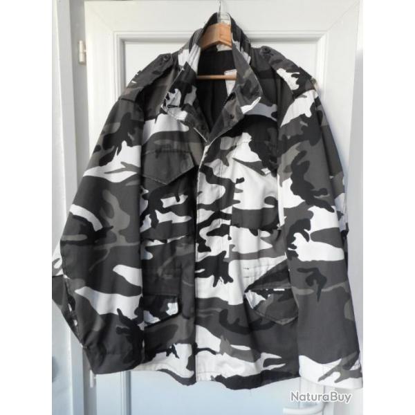 Alpha Field Jacket M-65 camouflage Urbaine