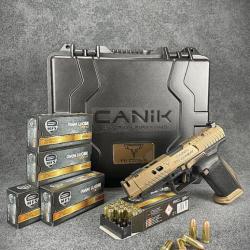 OFFRE SPECIALE - pistolet canik tti combat taran tactical inovation + 250 cartouches mfs - cal. 9x19