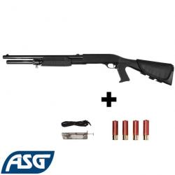 Réplique airsoft Franchi SAS 12 - Fusil à pompe 3 billes - ASG