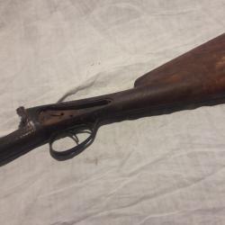 vielle crosse pour fusil de chasse ancien n°5