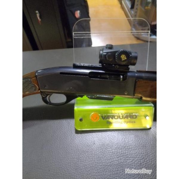 Carabine semi-automatique remington modle 7400 calibre 280 rem point rouge nokkostirling flash 1x25