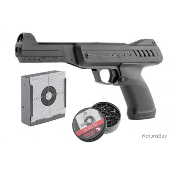 Pack P900 GAMO + cibles et porte cibles + Plombs