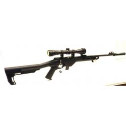 NOUVEAUTE CARABINE CITADEL MODELE TRAKR- CAL 22LR - CANON 53CM + LUNETTE 4*32+ SILENCIEUX + FOURREAU