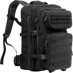 Sac à Dos 45L Tactique Militaire Grand Volume Imperméable Pêche Chasse Randonnée Alpinisme Camping