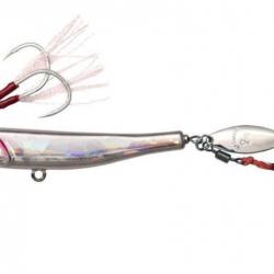 Jig Megabass Makippa 60 -UV Silver PB  avec hameçons