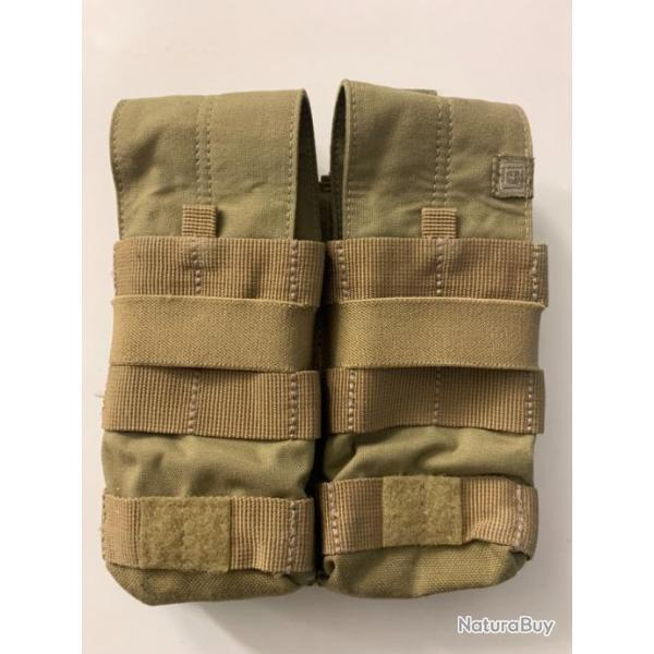 Porte chargeur AR15: 5.11 TACTICAL FLEX DOUBLE AR MAG COVER POUCH