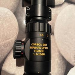 Lunette chasse 1,5-12x56 Bernard Optic Gen 1