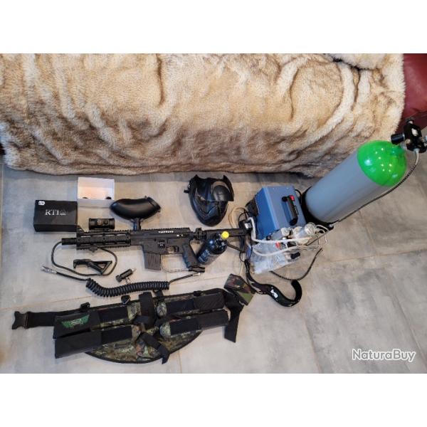 Pack paintball avec pompe pcp et bouteille 15L