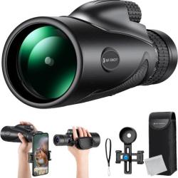 Télescope Monoculaire Zoom Continu Concept 8-32X50 HD Clip pour Téléphone Portable