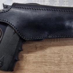 Holster "tactique" en cuir pour colt 1911