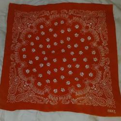 FOULARD ROUGE FIDO