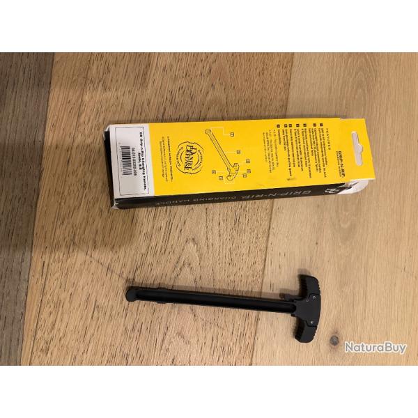 Levier d armement noir ambidextre Daniel dfense Grip-N-RIP Pour AR 15 calibre 5.56