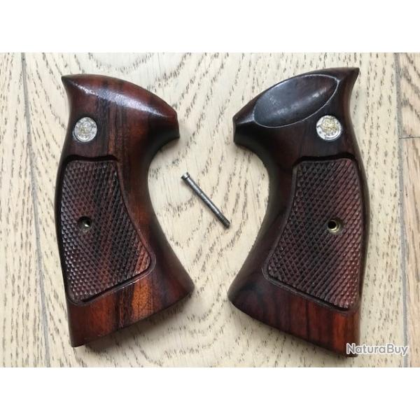 D'origine S&W K / L square butt, belles plaquettes