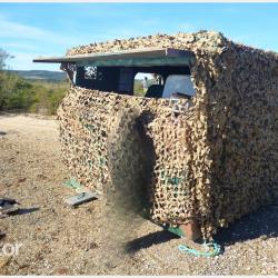 Gabion pour chasse de nuit.