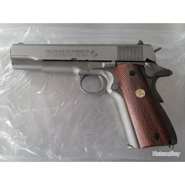 Pistolet Colt 1911 MK IV Series 70 Stainless Co2 - Silver