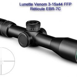 Lunette VORTEX Venom 3-15x44 FFP - Réticule EBR-7C Mrad