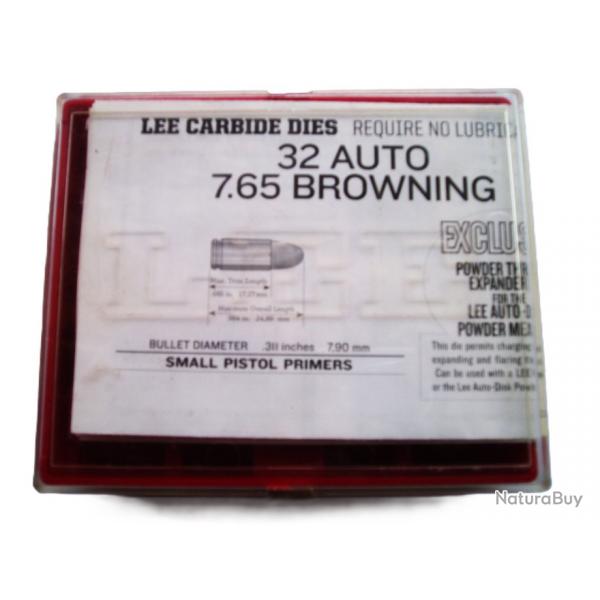 outils de rechargement 32 auto ou 7.65 browning