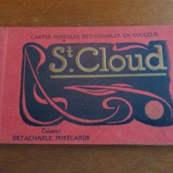 Carnet cartes postales St Cloud 1910 - L'abeille