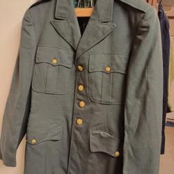 Ancienne veste militaire US - ARMY GREEN mod.44 COAT MAN'S WOOL SERGE - 1963