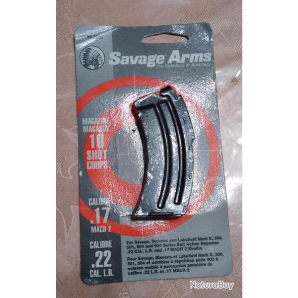 Chargeur 10 coups pour Savage Stevens MKII 22LR NEUF !