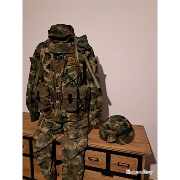 Tenue camo pixelado colombien ejercito, EXTRMEMENT RARE