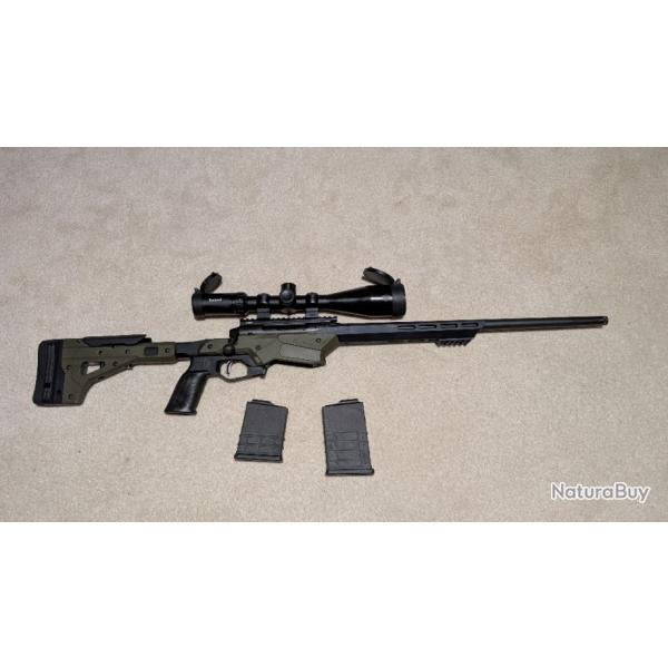 CARABINE SAVAGE AXIS II PRECISION MDT - CAL 308 WIN - LUNETTE BUSHNELL 3-12x56