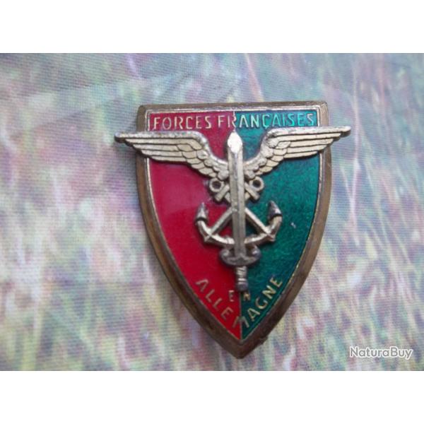 insigne collection militaire FFA Forces Franaises en Allemagne (Delsart)