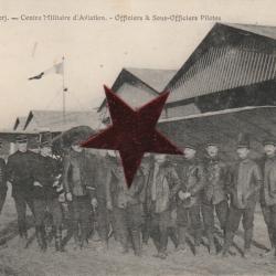 CPA - AVORD  ( Cher ) - Centre Militaire d'Aviation - Officiers &Sous-Officiers Pilotes N°609