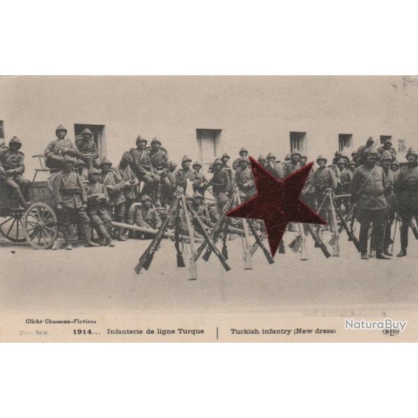 CPA - Infanterie de ligne turque  N829