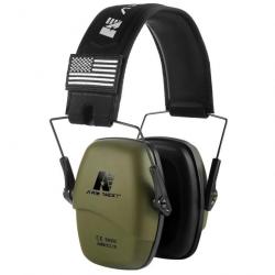 Casque antibruit pour le tir - Vert - LIVRAISON GRATUITE