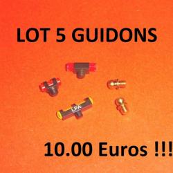 LOT de guidons laiton / LPA / rouge vert fluo à 10.00 Euros !!!!!!!!! - VENDU PAR JEPERCUTE(S24D185)