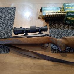 Tikka T3x Hunter + aimpoint H34 L + 4 boîtes remington core lockt