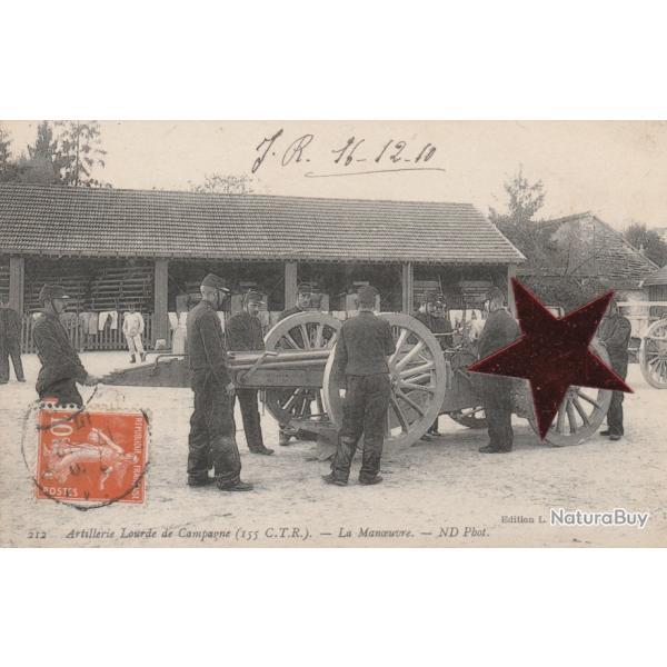 CPA-  Artillerie lourde de Campagne N915
