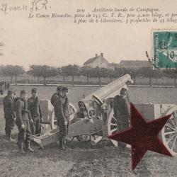 CPA-  Artillerie lourde de Campagne N°916