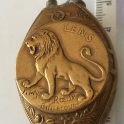 Briquet COQ et LION14 18 artisanat de tranchée WW 1