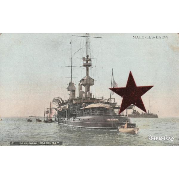 CPA - MARINE MILITAIRE Cuirass MASSENA N116