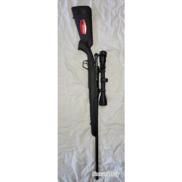 Carabine Savage Axis avec Lunette Weaver 3-9x40 -Calibre 30-06 tat neuf.