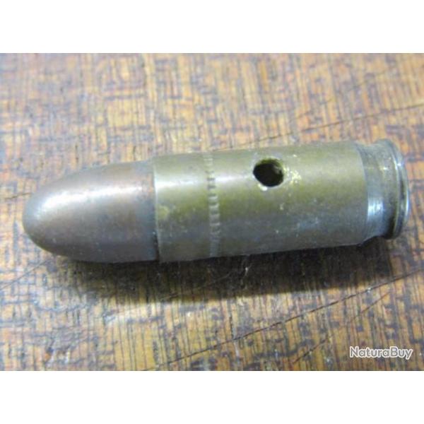 1 munition PA 35 PM SE-MAS 1935 7.65 long.neutra seconde guerre mondiale 1944Tarbes occupation 7.65L