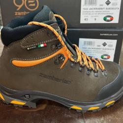 promo chaussure ZAMBERLAN MODELE 1022 JACKRABBIT SUEDE GTX BROWN/ORANGE