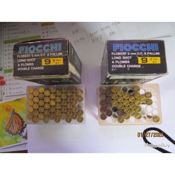 munitions Fiocchi 9mm Flobert