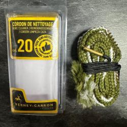 Cordon de nettoyage calibre 20. Verney-Carron. Frais de port offerts.