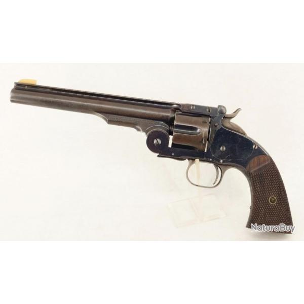 REVOLVER SCHOFIELD SECOND MODELE 1878 CIVIL 650 EXEMPLAIRES CALIBRE 45 SMITH & WESSON - USA XIX Tr