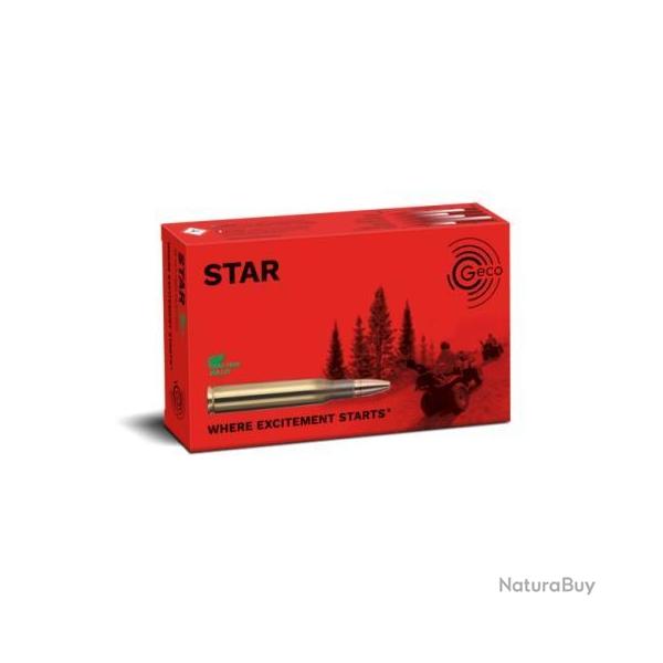 Munitions GECO cal.8x57 jrs star 10.4g 160gr par 60